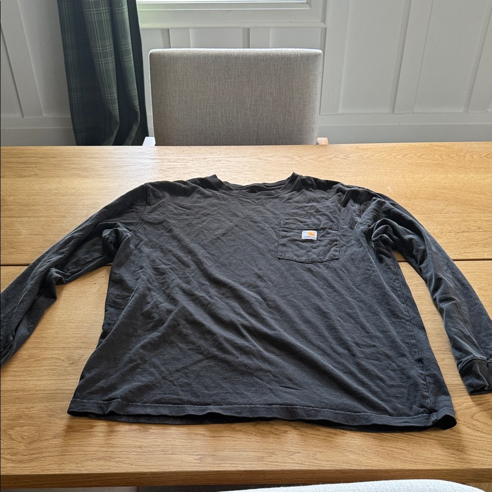 Carhartt Men's black Long Sleeve Tee